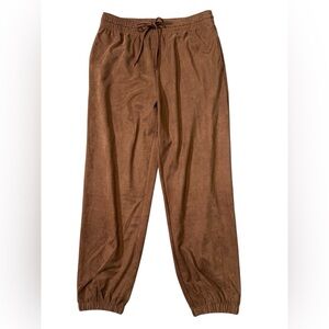 M.N.I Los Angels Women's Brown dress Jogger Pants L